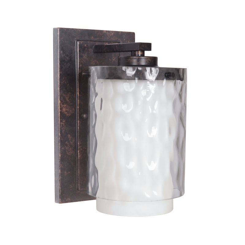 Kenswick One Light Wall Mount in Peruvian Bronze