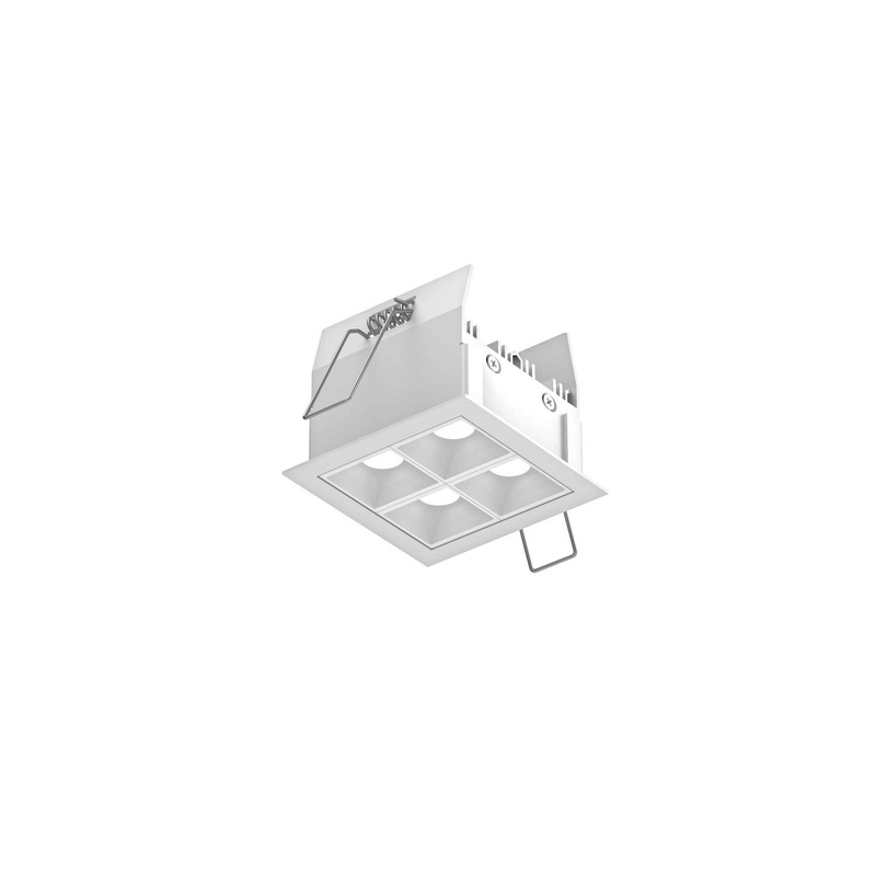 LED Recessed Down Light in All White