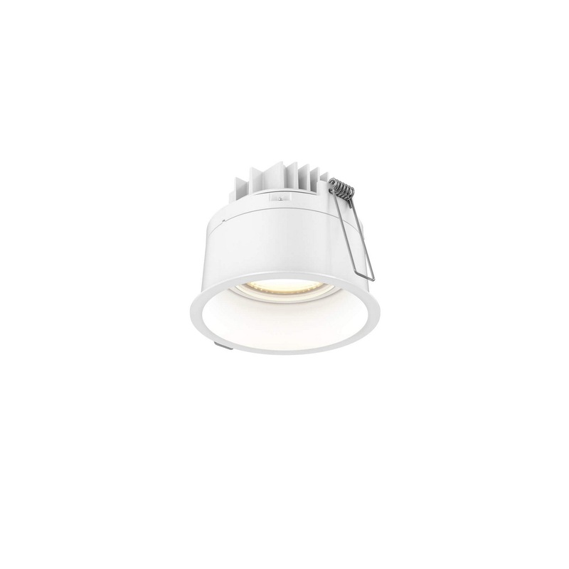 Regressed Gimbal Down Light in White