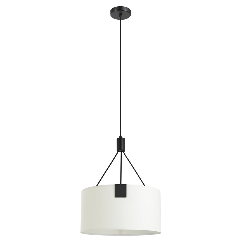 Tortola Three Light Pendant in Black