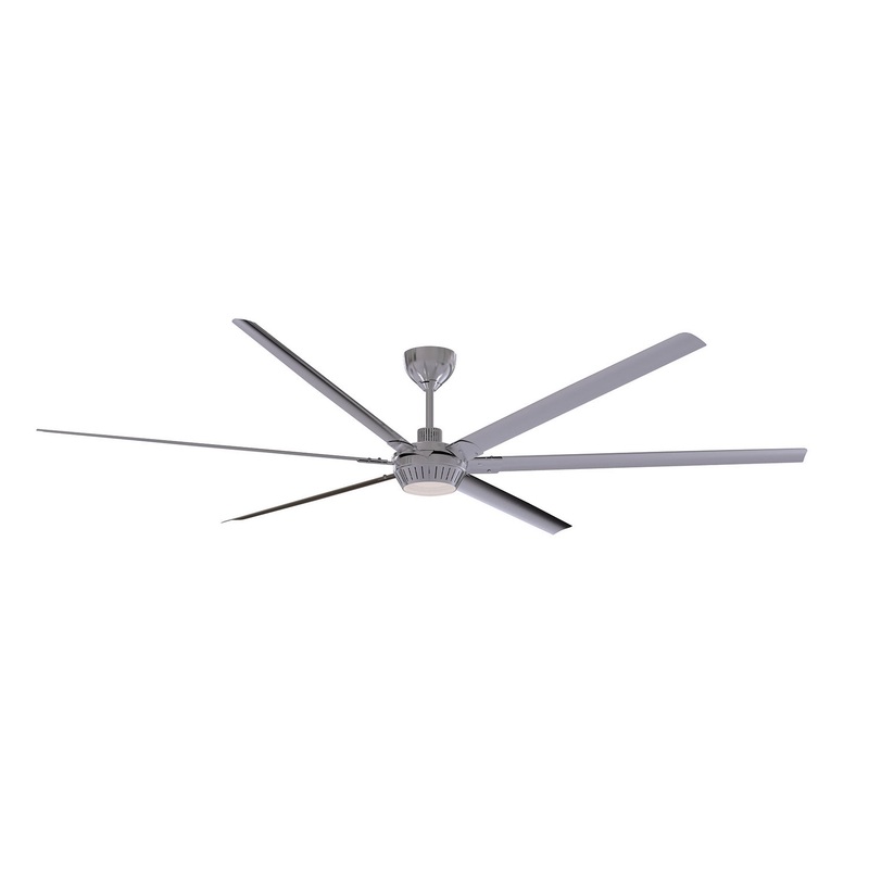 Windswept 102`` 102``Ceiling Fan in Brushed Polished Nickel