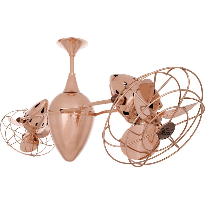 Ar Ruthiane 48``Ceiling Fan in Brushed Copper