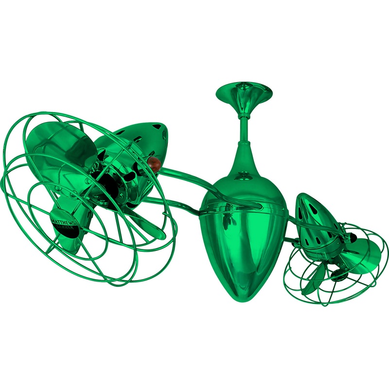 Ar Ruthiane 48``Ceiling Fan in Esmerelda
