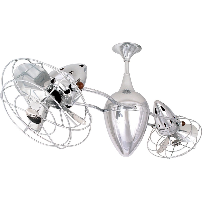 Ar Ruthiane 48``Ceiling Fan in Polished Chrome