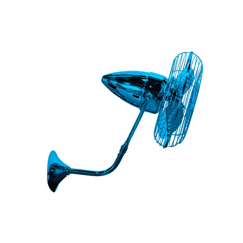 Bruna Parede 19``Wall Fan in Agua Marinha