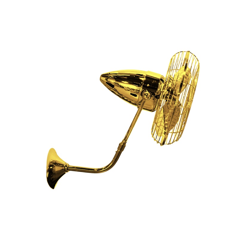 Bruna Parede 19``Wall Fan in Ouro