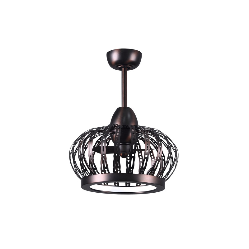 Dana 20``Ceiling Fan in Brushed Bronze