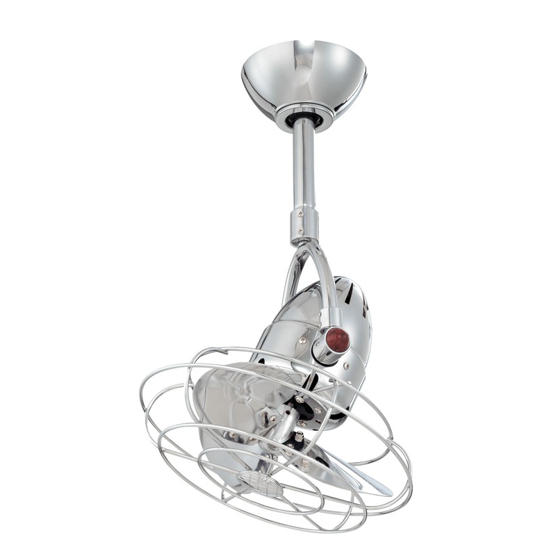 Diane 16``Ceiling Fan in Polished Chrome
