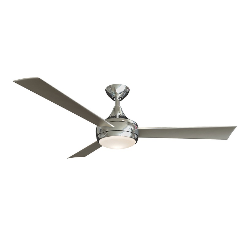 Donaire 52``Ceiling Fan in Brushed Stainless