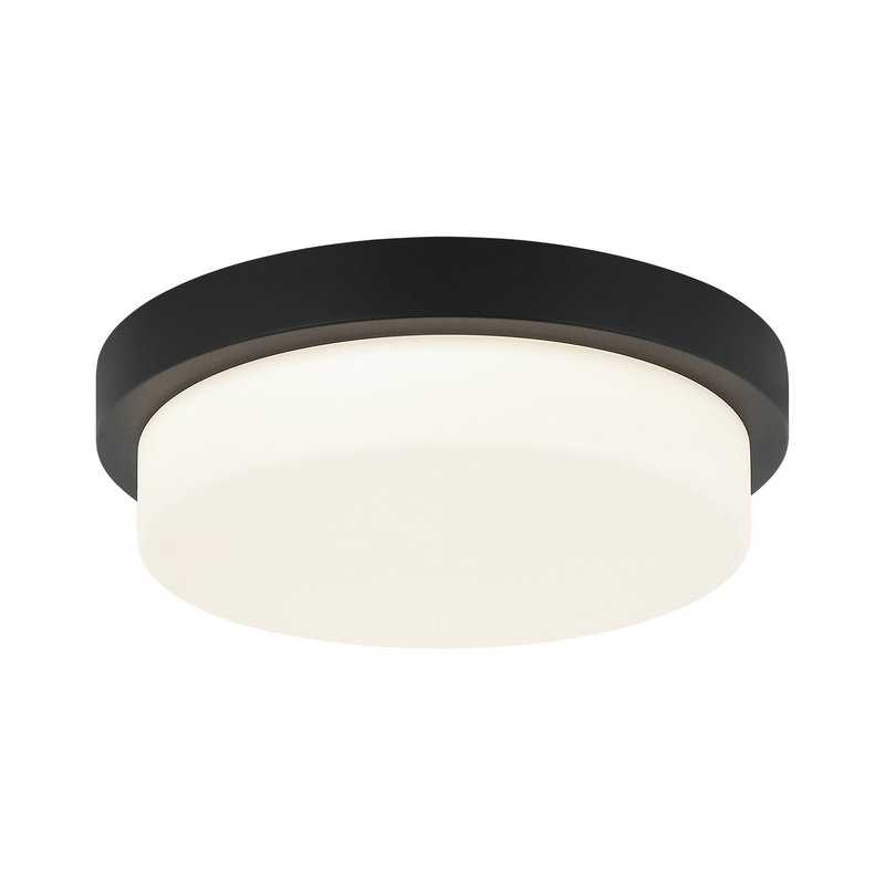 Durham LED Ceiling Mount in Matte Black