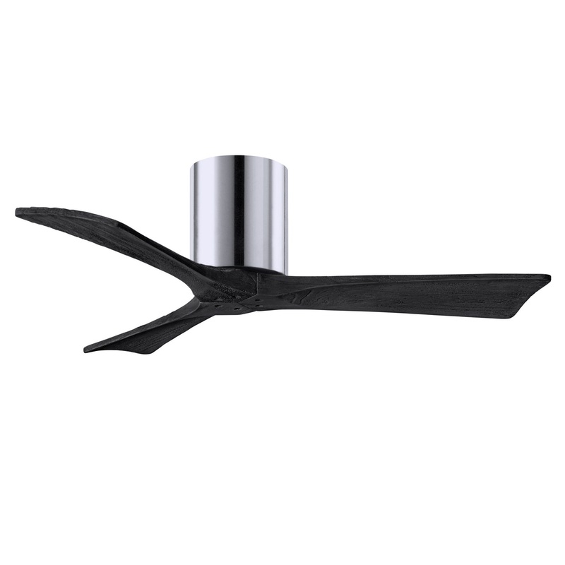 Irene 42``Ceiling Fan in Polished Chrome