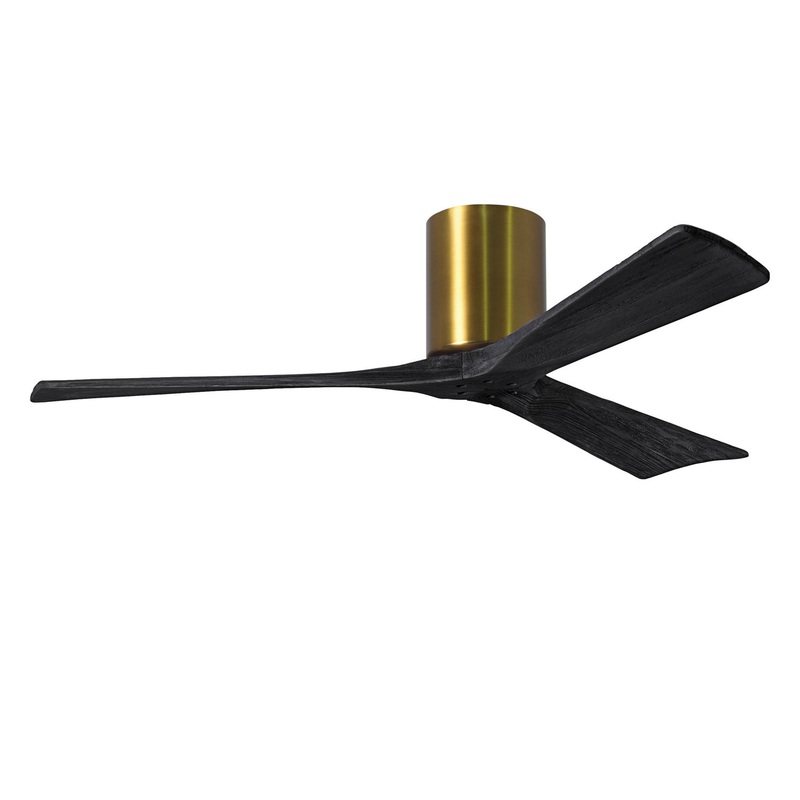 Irene 52``Ceiling Fan in Brushed Brass