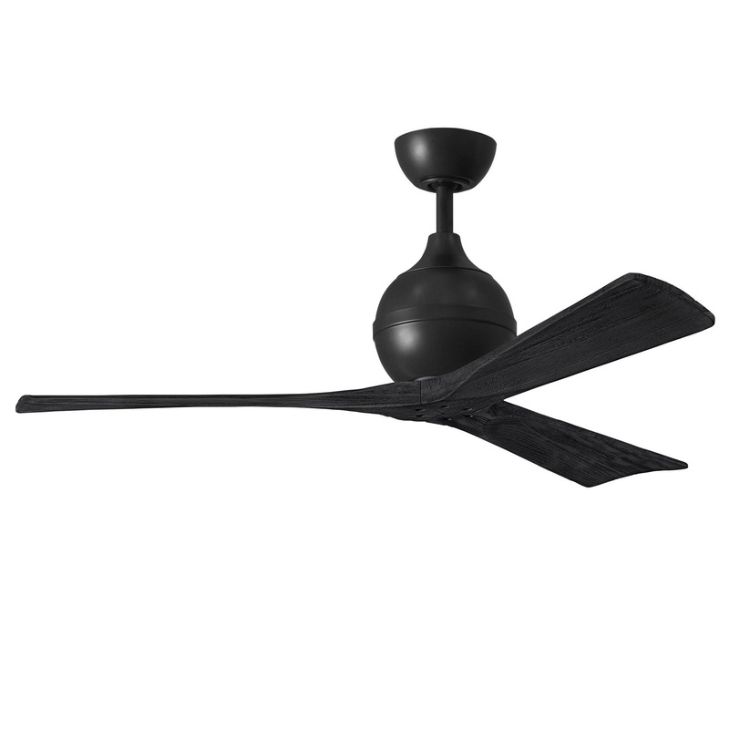 Irene 52``Ceiling Fan in Matte Black