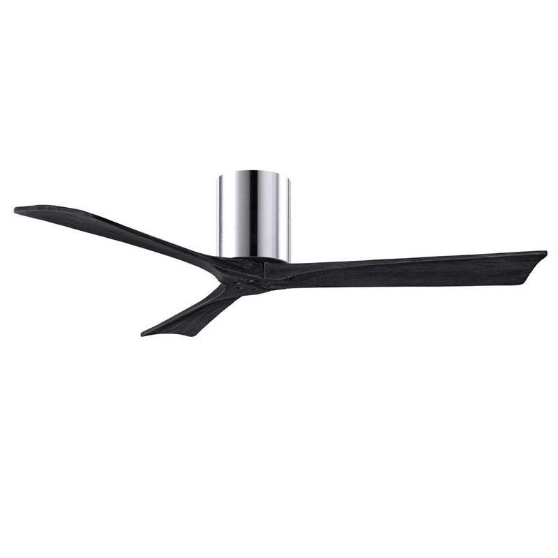 Irene 52``Ceiling Fan in Polished Chrome