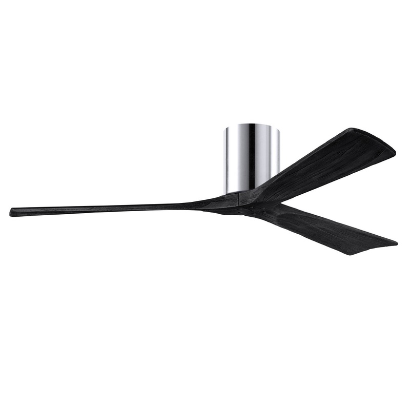 Irene 60``Ceiling Fan in Polished Chrome