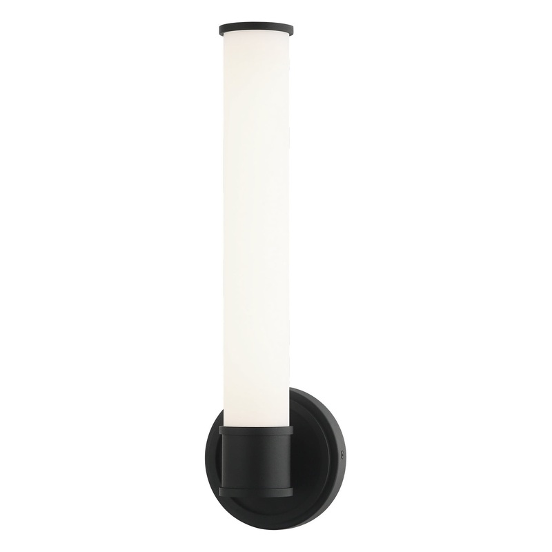 Steveston LED Wall Sconce in Matte Black