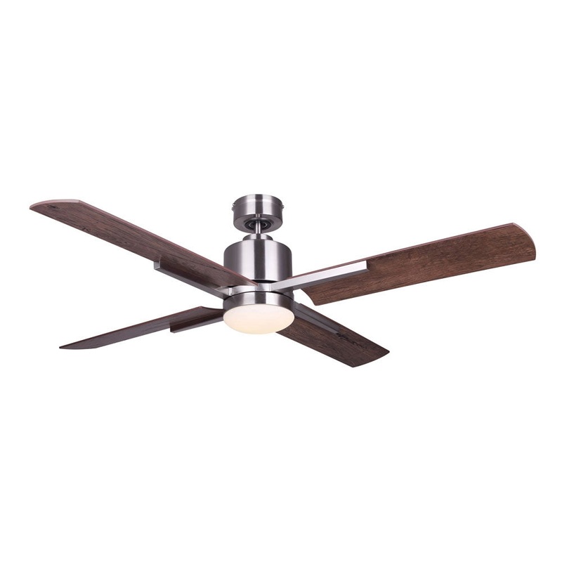 52`` Ceiling Fan in Brushed Nickel