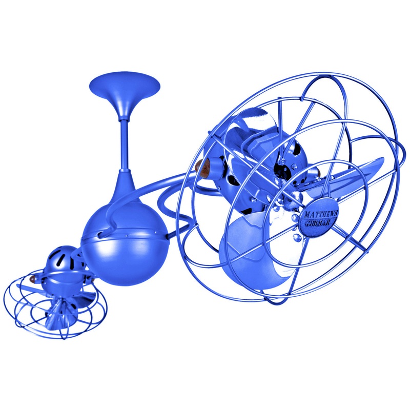 Italo Ventania 53``Ceiling Fan in Agua Marinha