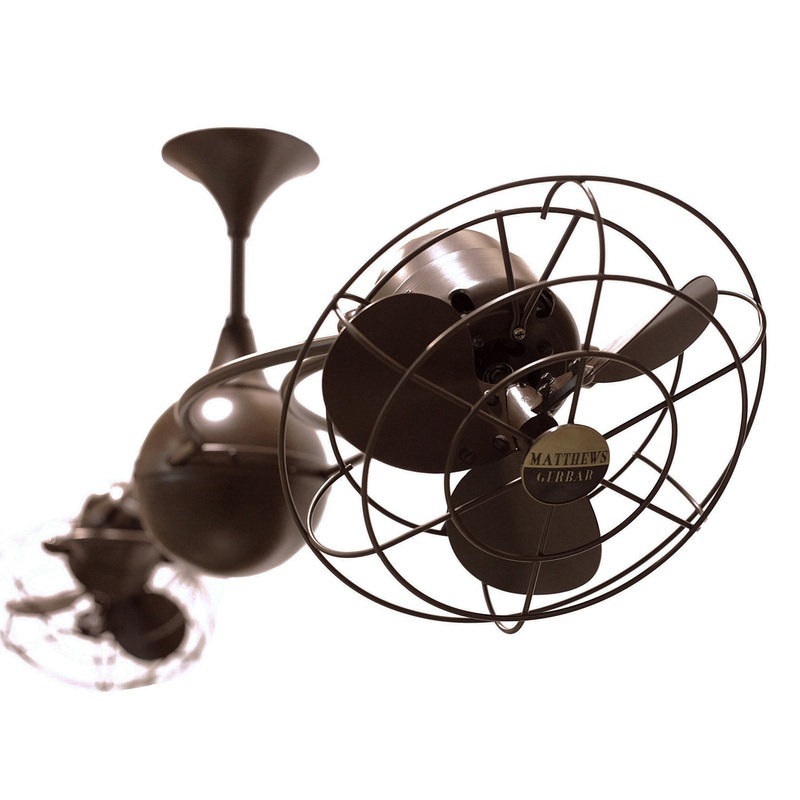 Italo Ventania 53``Ceiling Fan in Bronzette
