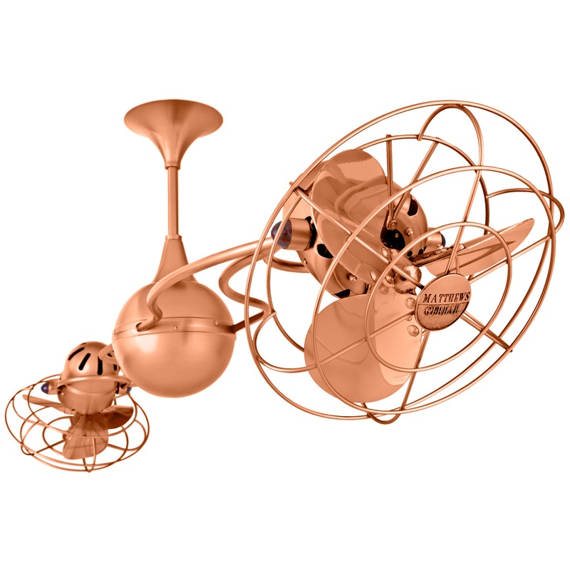 Italo Ventania 53``Ceiling Fan in Brushed Copper