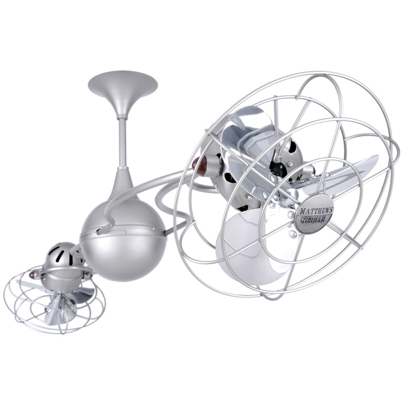 Italo Ventania 53``Ceiling Fan in Brushed Nickel