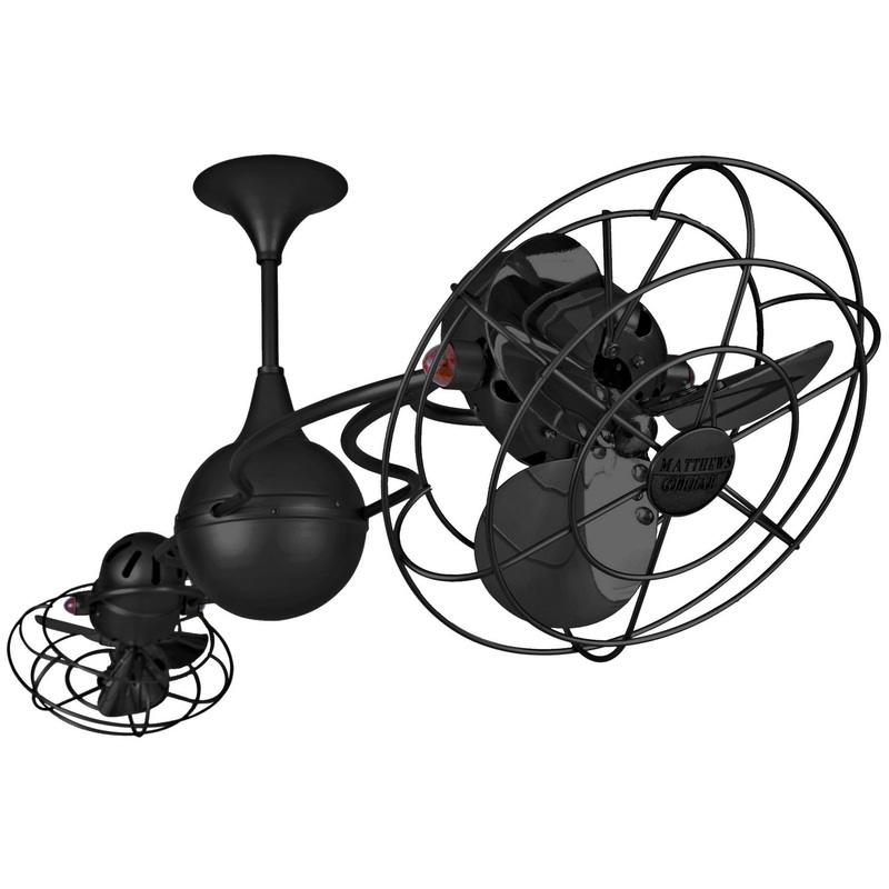 Italo Ventania 53``Ceiling Fan in Matte Black