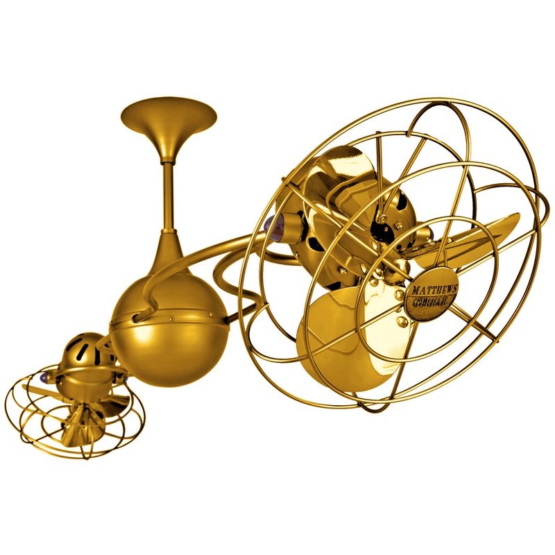 Italo Ventania 53``Ceiling Fan in Ouro