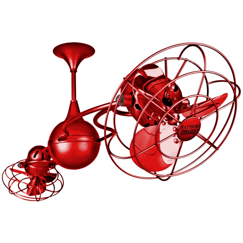 Italo Ventania 53``Ceiling Fan in Rubi