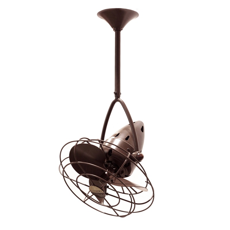 Jarold Direcional 16``Ceiling Fan in Bronzette