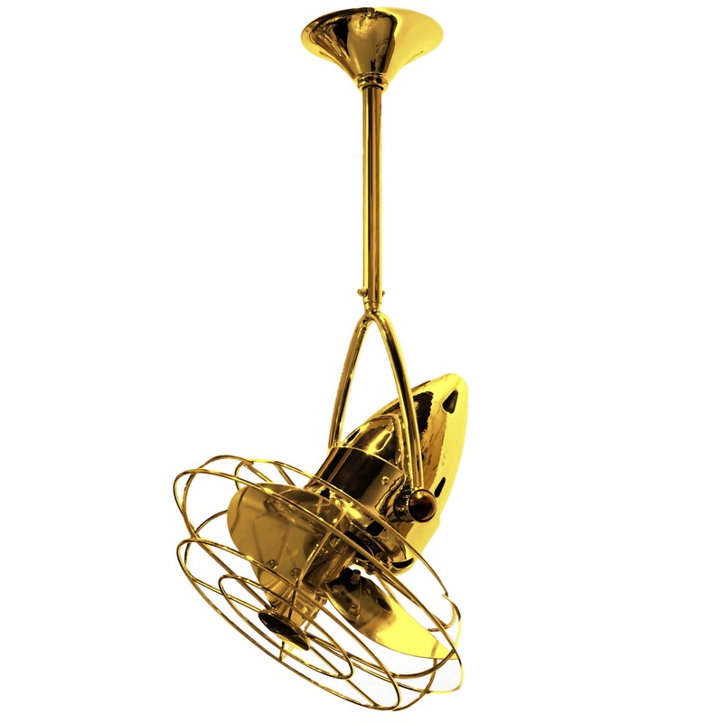 Jarold Direcional 16``Ceiling Fan in Ouro