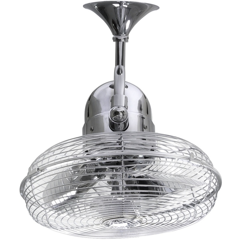 Kaye 13``Wall Fan in Polished Chrome