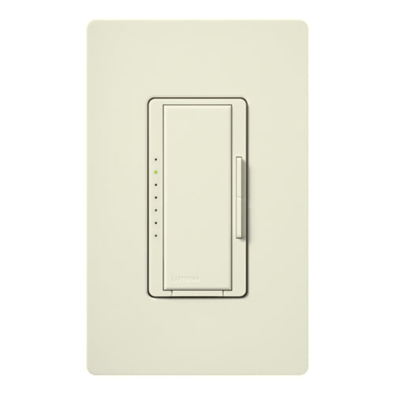 Lutron Maestro Electronic Low-Voltage Dimmer - Multi-Location - 600W Max - Biscuit