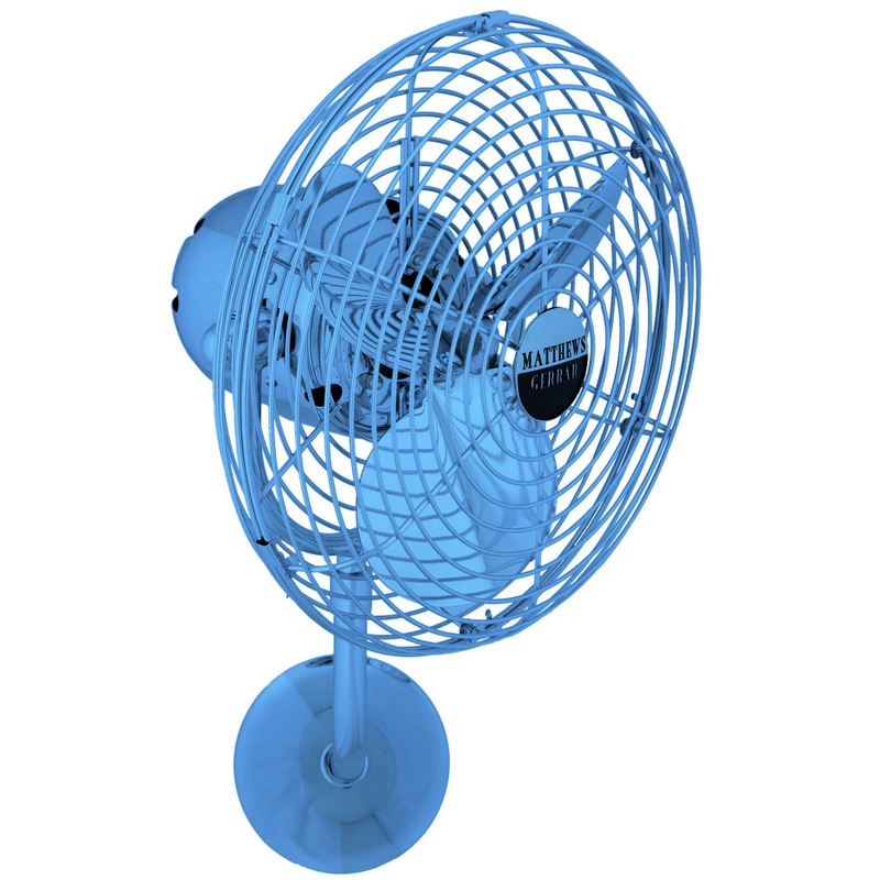 Michelle Parede 19``Wall Fan in Agua Marinha
