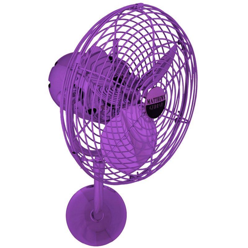 Michelle Parede 19``Wall Fan in Ametista