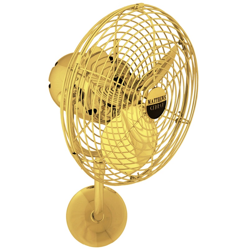 Michelle Parede 19``Wall Fan in Ouro