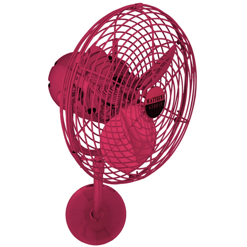 Michelle Parede 19``Wall Fan in Rubi