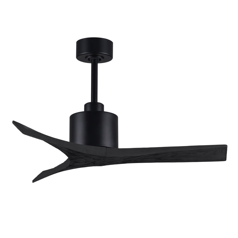 Mollywood 42``Ceiling Fan in Matte Black