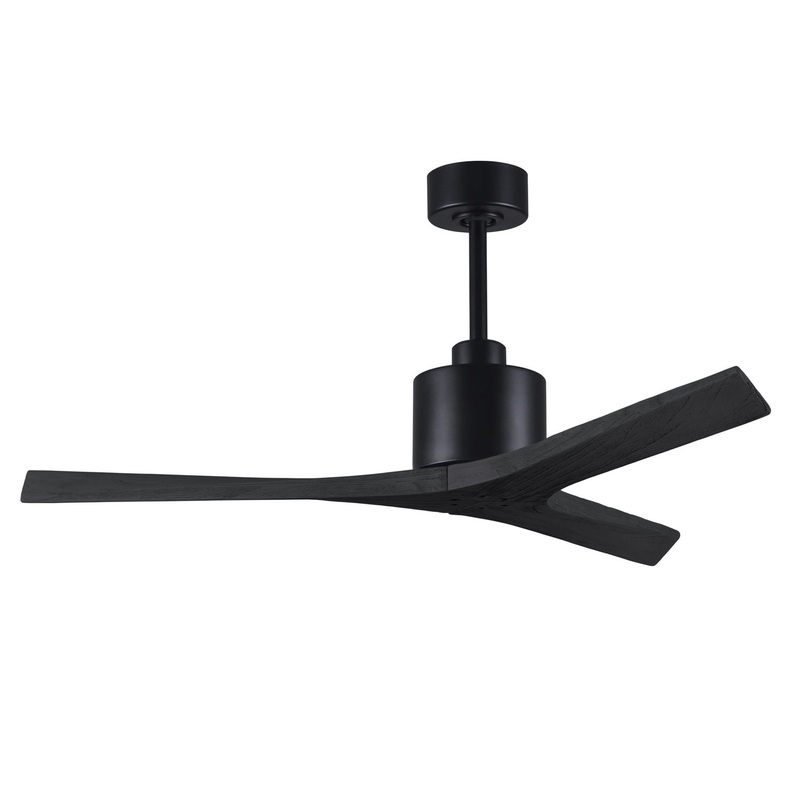 Mollywood 52``Ceiling Fan in Matte Black