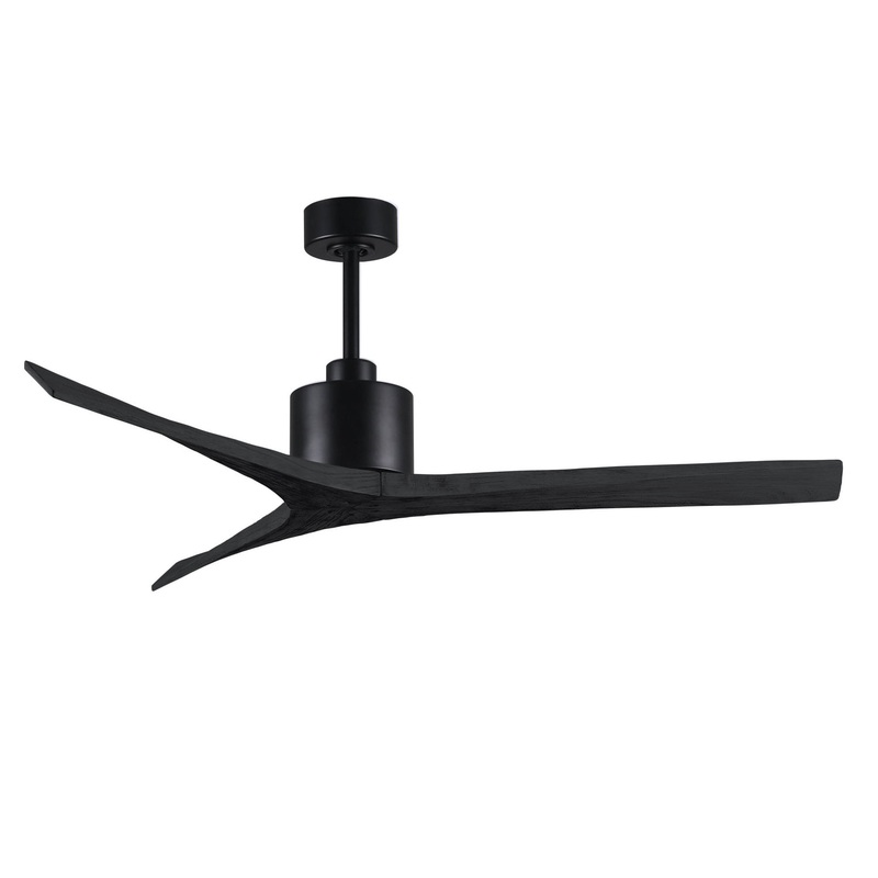 Mollywood 60``Ceiling Fan in Matte Black