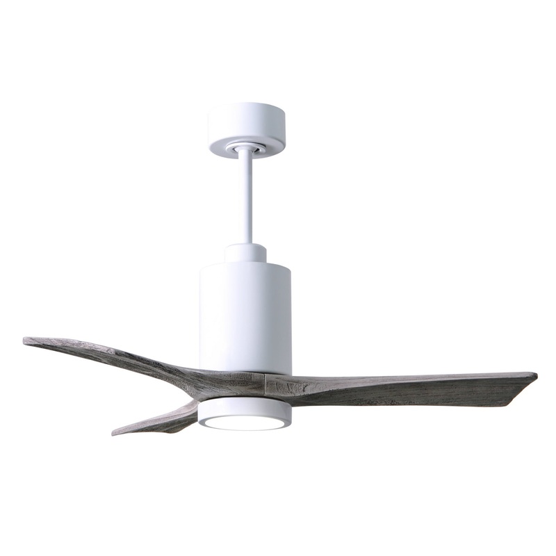 Patricia 42``Ceiling Fan in Gloss White