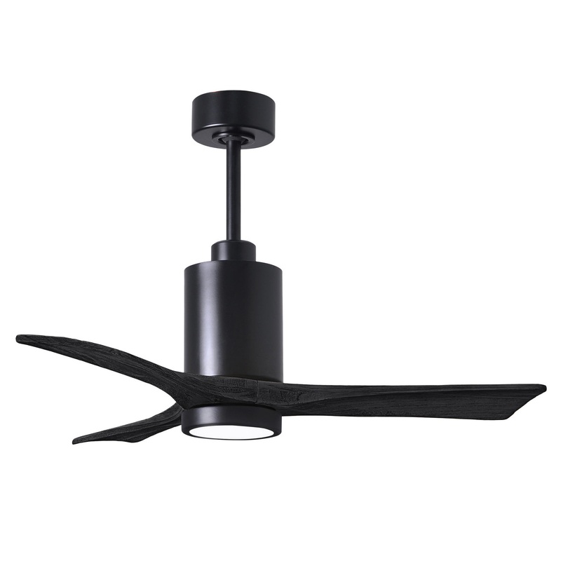 Patricia 42``Ceiling Fan in Matte Black
