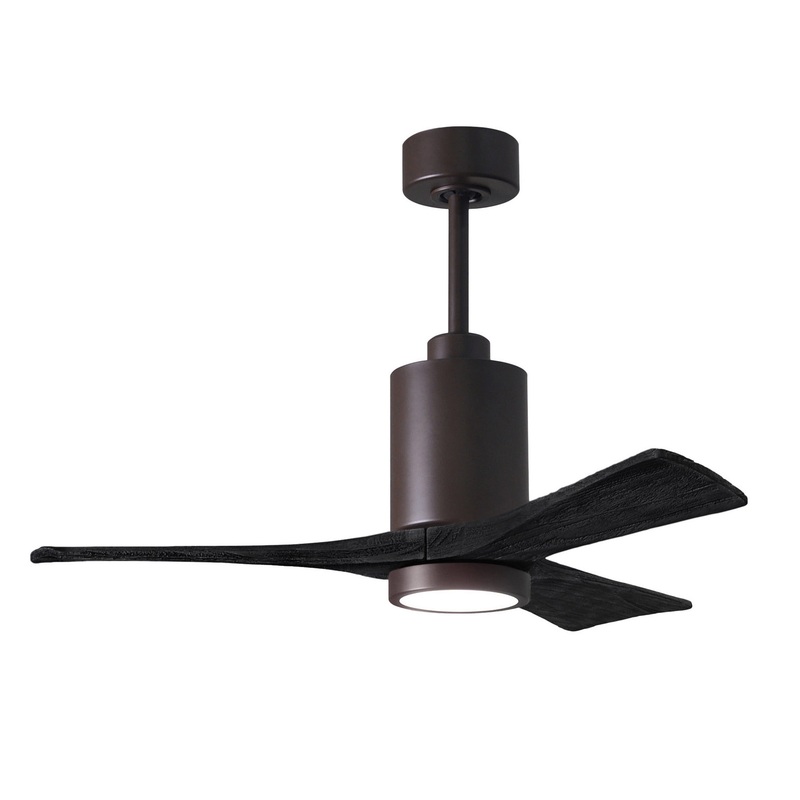 Patricia 42``Ceiling Fan in Textured Bronze