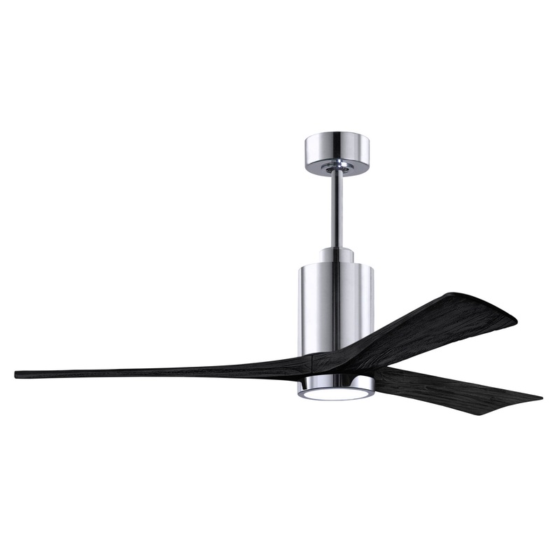 Patricia 60``Ceiling Fan in Polished Chrome