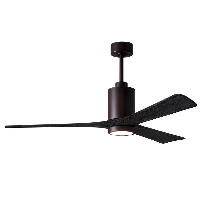 Patricia 60``Ceiling Fan in Textured Bronze