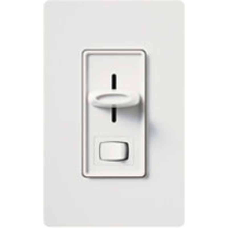 Skylark 600W Incandescent / Halogen Single Pole Preset Dimmer in White