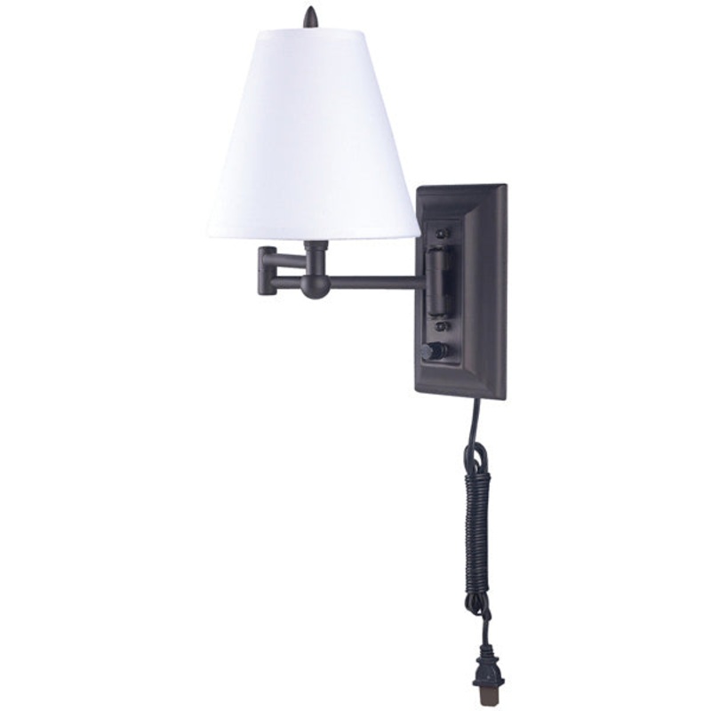 Two Light Wall Fixture in Black And Gold