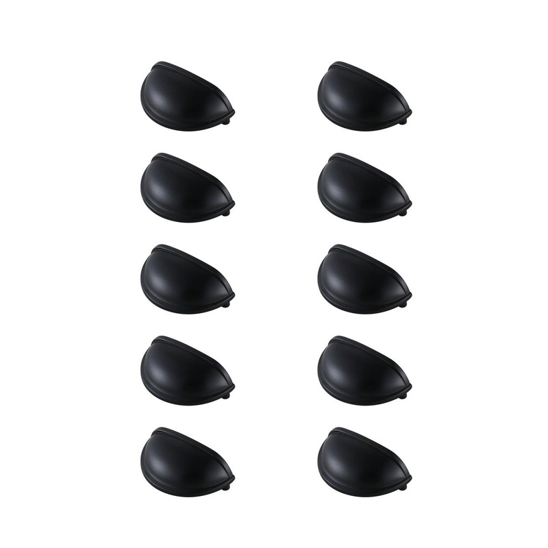 Atticus Bar Pull Multipack (set of 10) in Matte Black