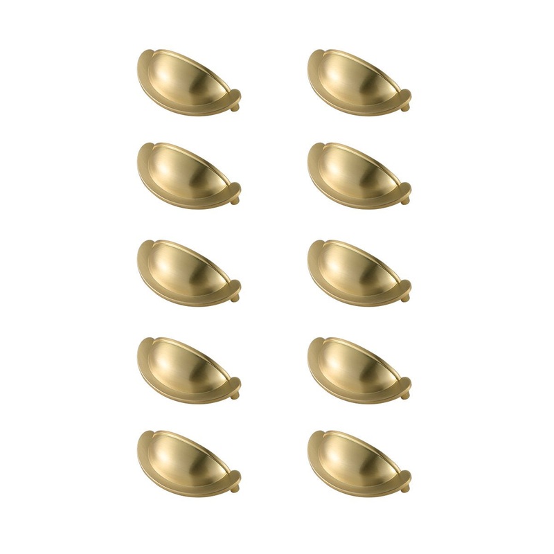 Claude Bar Pull Multipack (set of 10) in Brushed Gold