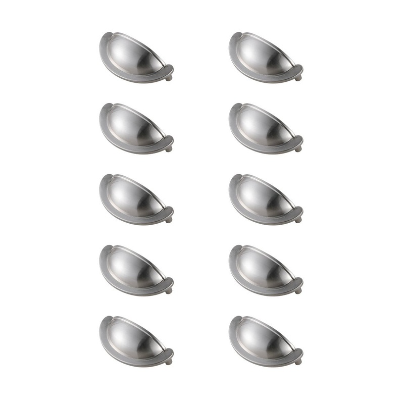 Claude Bar Pull Multipack (set of 10) in Brushed Nickel