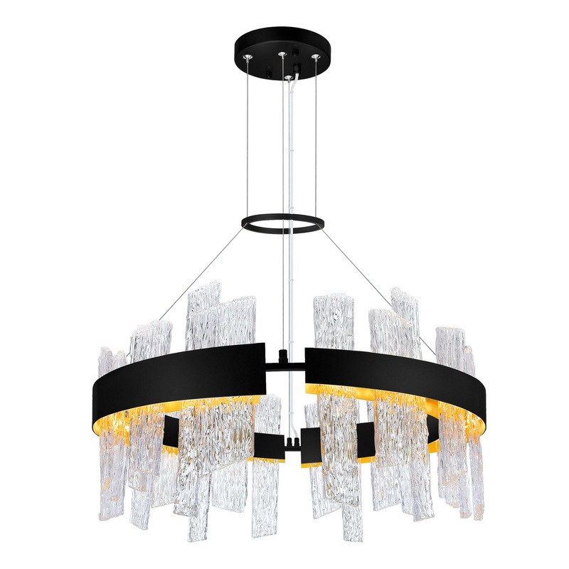 Guadiana LED Chandelier in Black